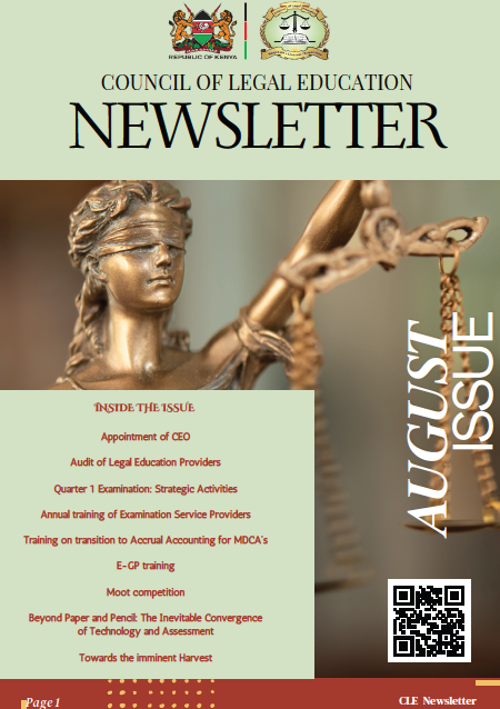 CLE Newsletter - August 2025 Issue 