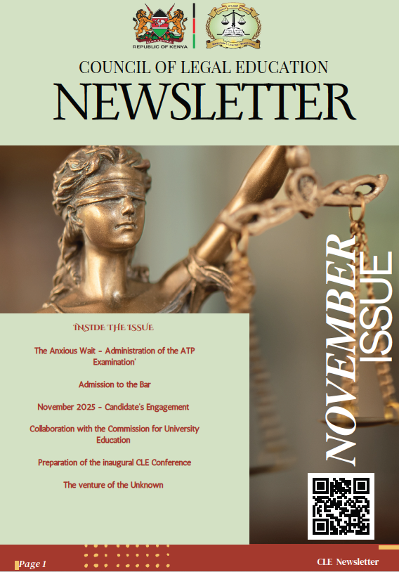 CLE Newsletter- November 2025 issue 